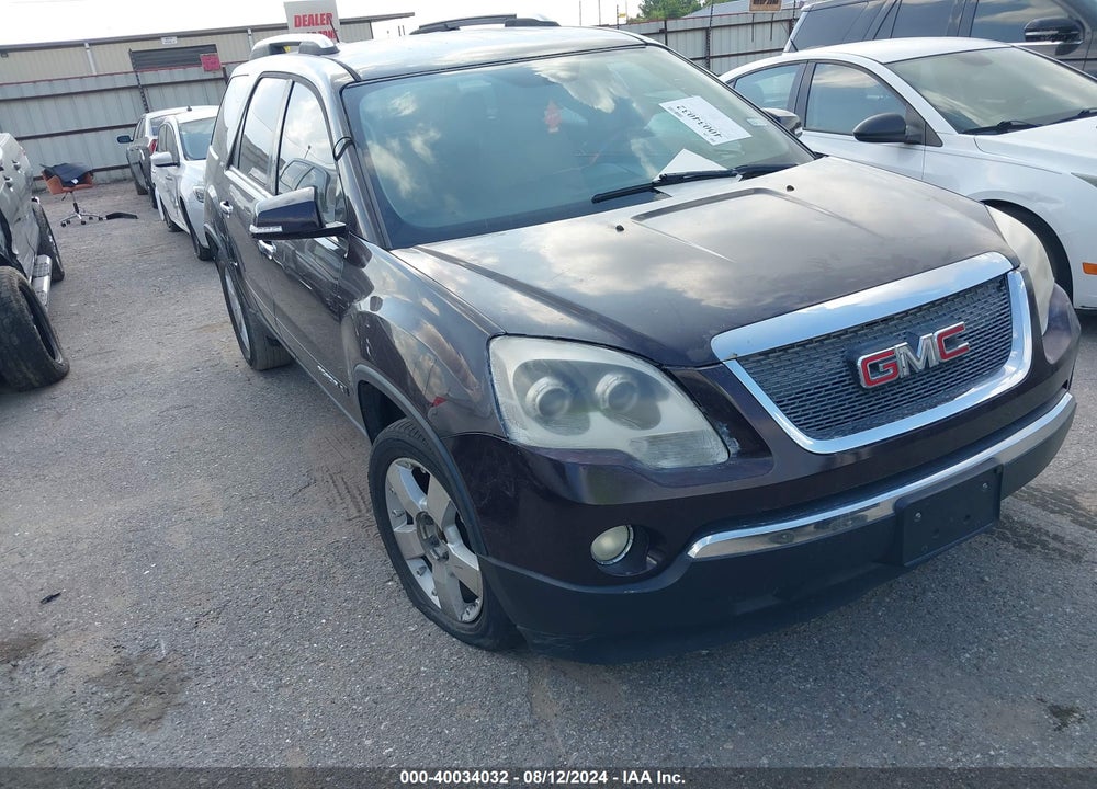 2008 GMC ACADIA SLT-2 VIN: 1GKER33798J121111