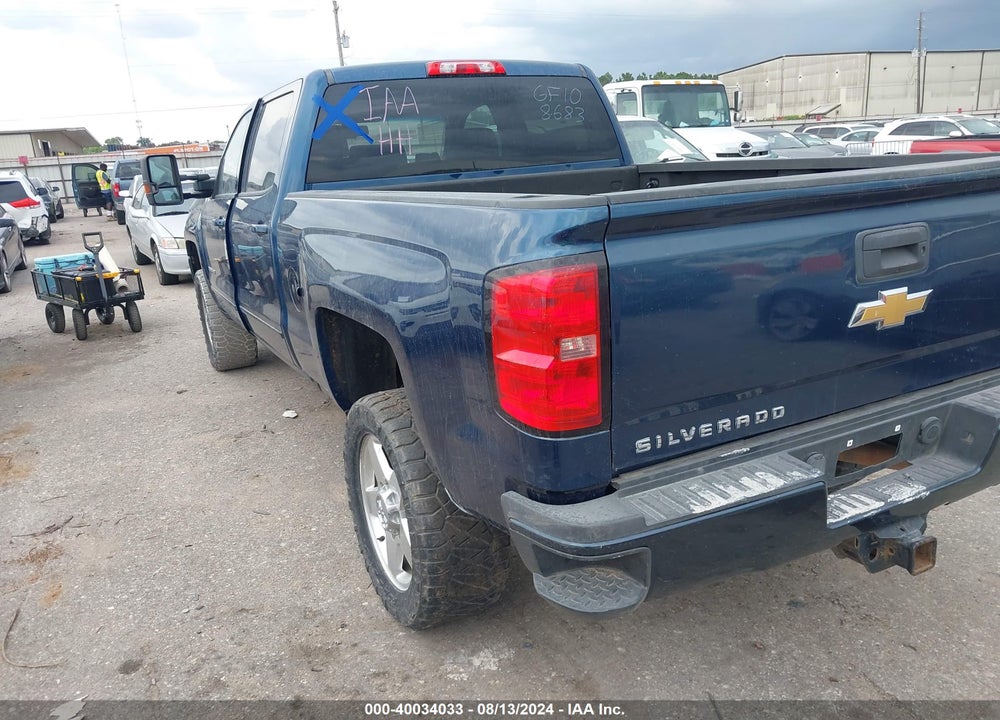 2016 CHEVROLET SILVERADO 2500HD LT VIN: 1GC1KVEGXGF108683