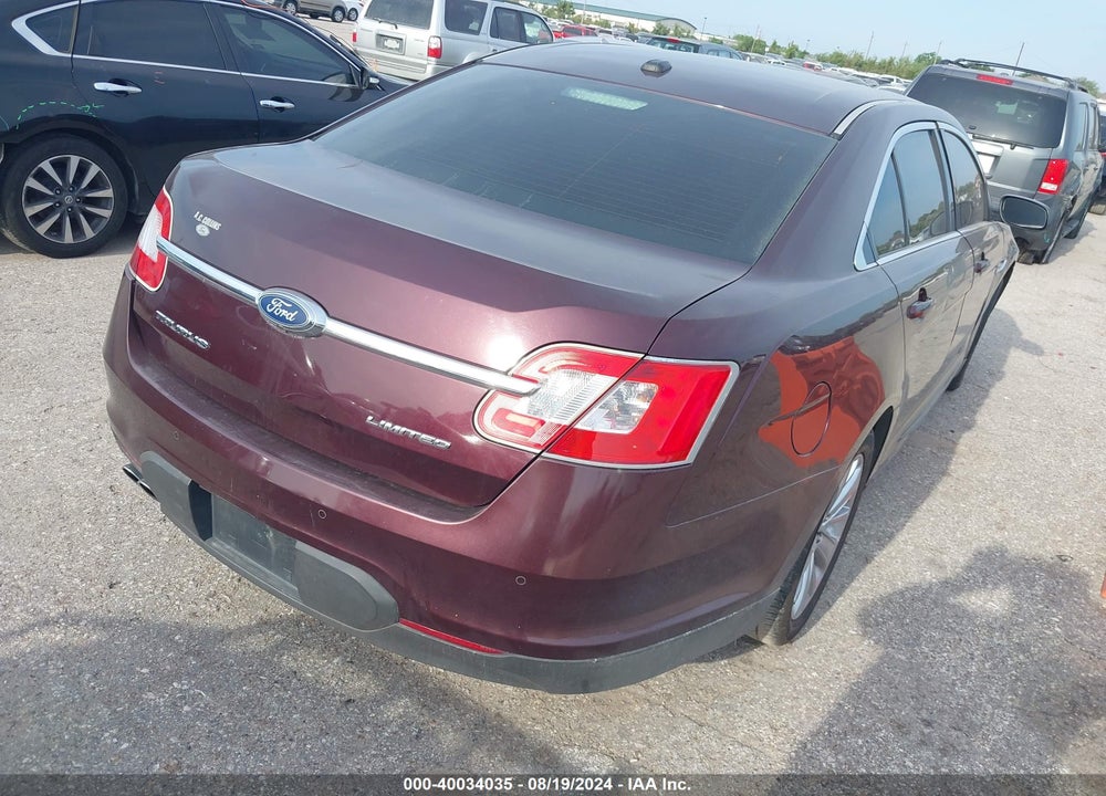 2011 FORD TAURUS VIN: 1FAHP2FW1BG120475