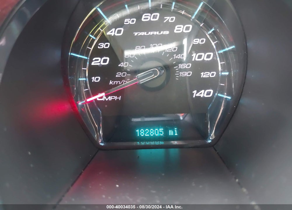 2011 FORD TAURUS VIN: 1FAHP2FW1BG120475