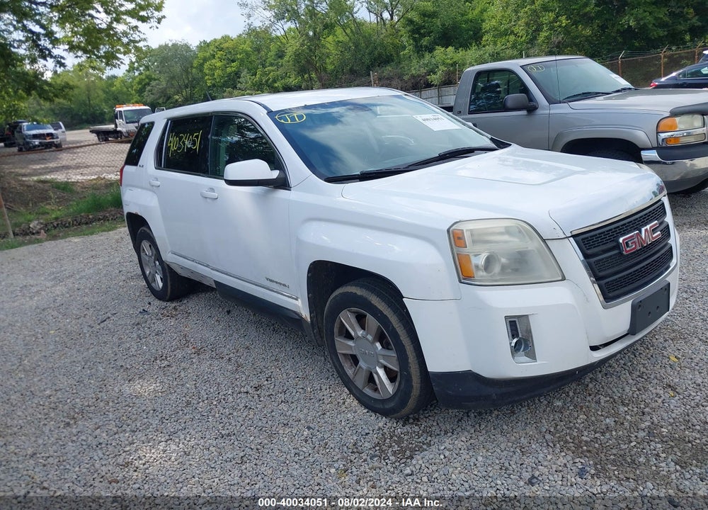 2010 GMC TERRAIN SLE-1 VIN: 2CTFLCEW0A6399196
