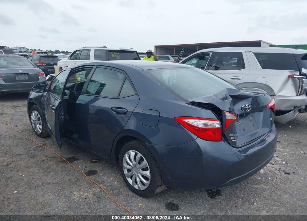 2016 TOYOTA COROLLA LE VIN: 2T1BURHE6GC676776