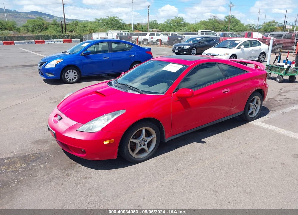 2000 TOYOTA CELICA GTS VIN: JTDDY32T6Y0016315