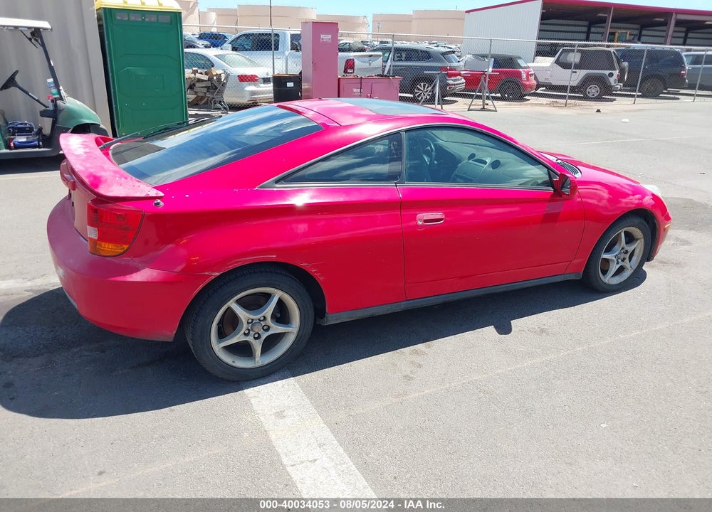 2000 TOYOTA CELICA GTS VIN: JTDDY32T6Y0016315