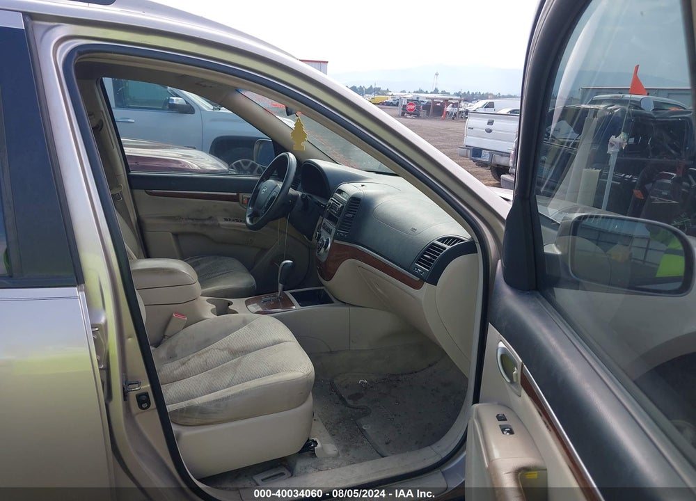 2007 HYUNDAI SANTA FE GLS VIN: 5NMSG13D27H109160