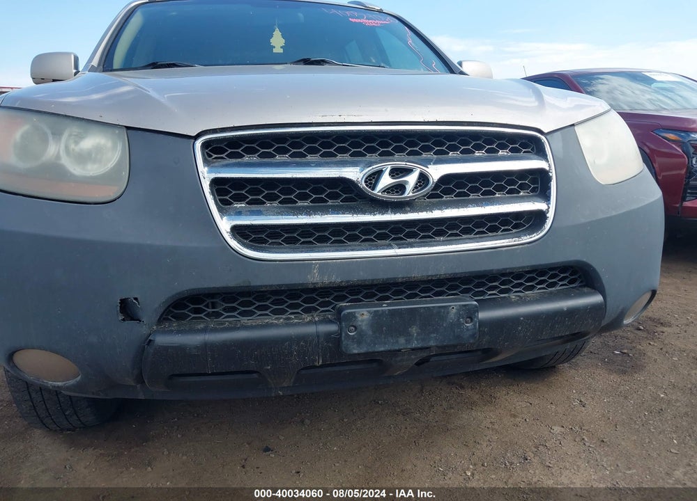 2007 HYUNDAI SANTA FE GLS VIN: 5NMSG13D27H109160