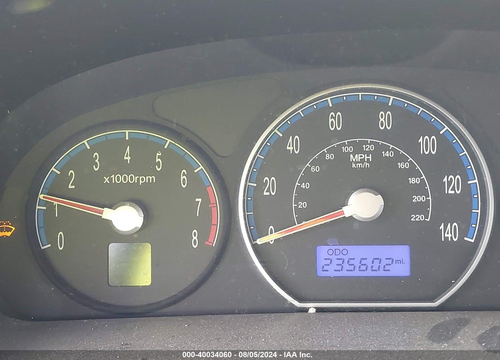 2007 HYUNDAI SANTA FE GLS VIN: 5NMSG13D27H109160