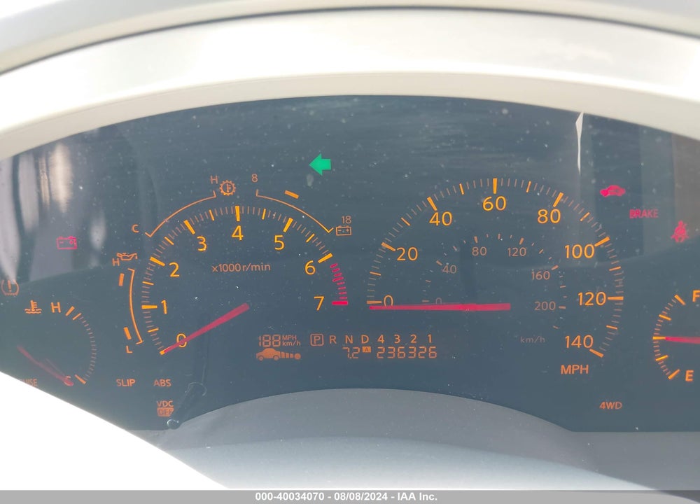 2004 INFINITI QX56 VIN: 5N3AA08C84N805000