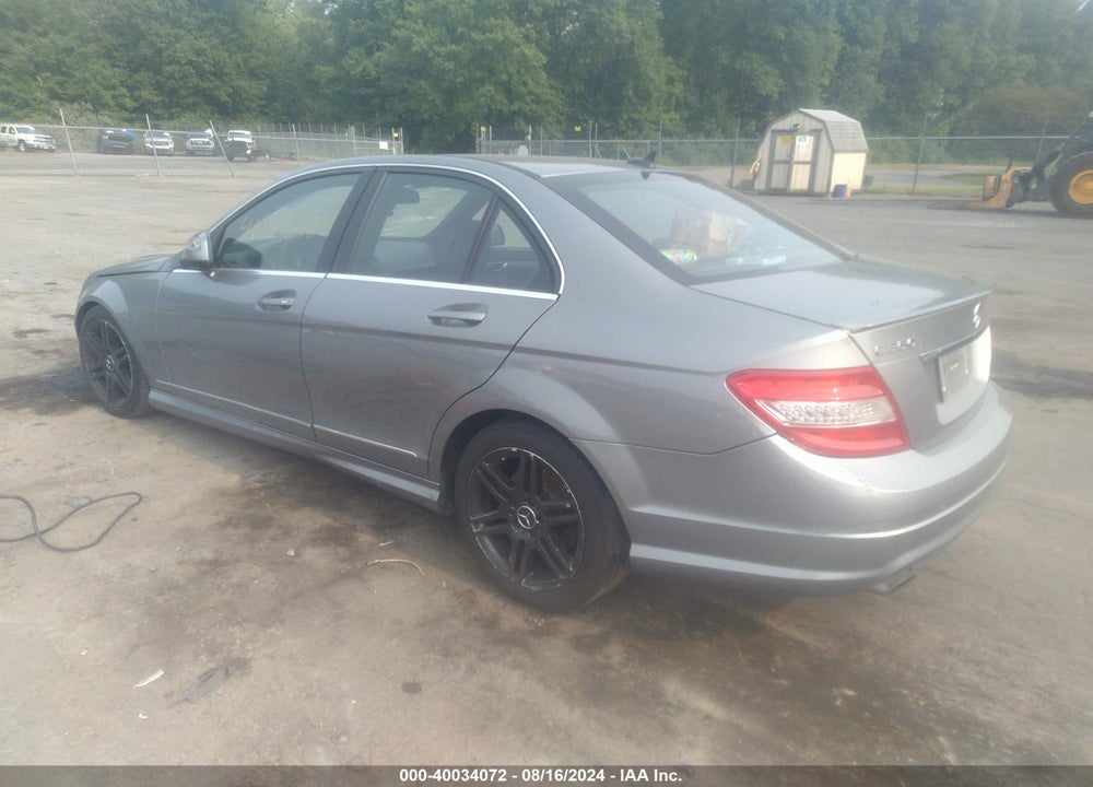 2008 MERCEDES-BENZ C 350 SPORT VIN: WDDGF56X08F181467