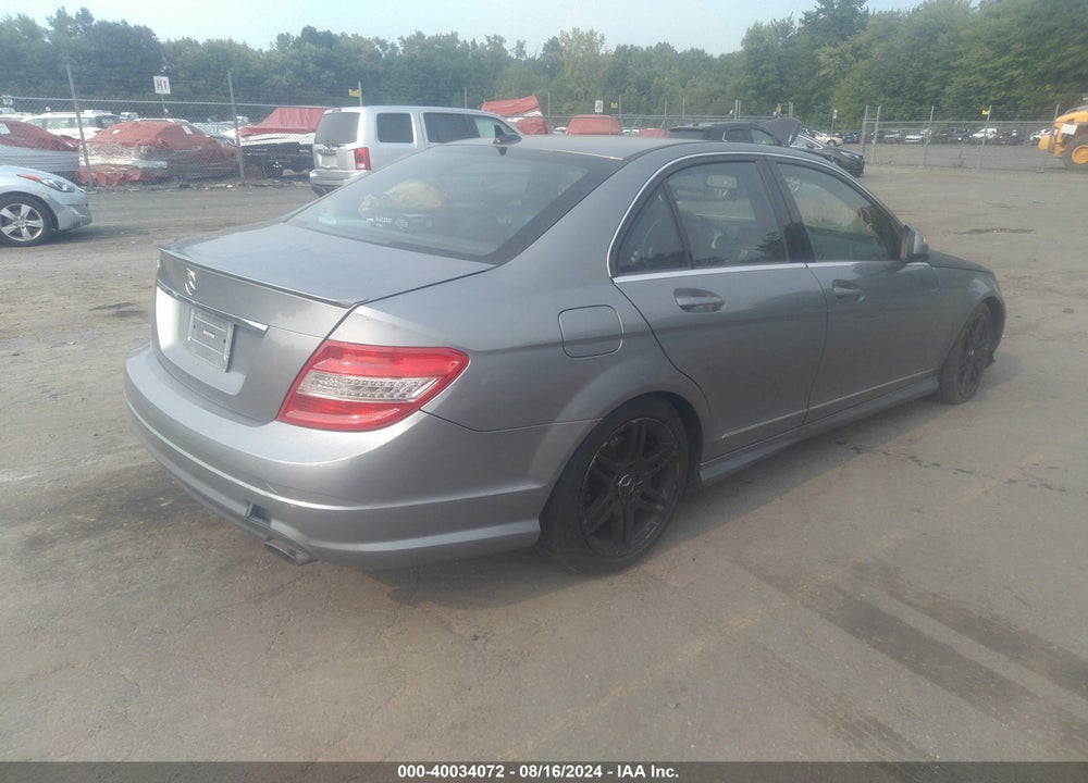 2008 MERCEDES-BENZ C 350 SPORT VIN: WDDGF56X08F181467