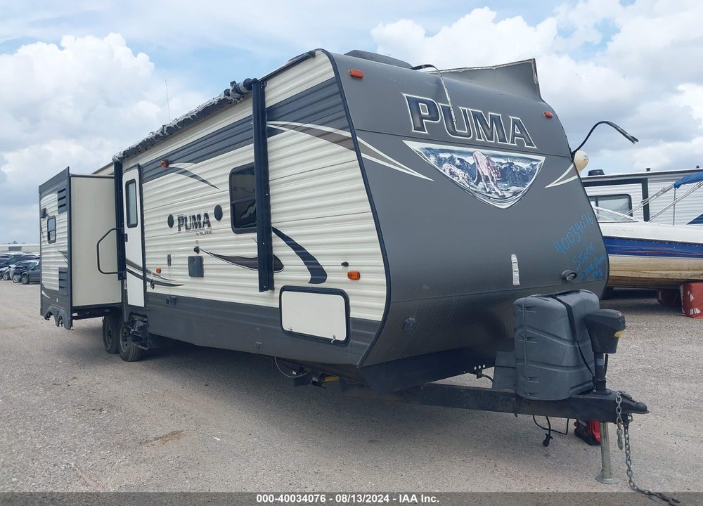 2017 PALOMINO PUMA 32DBKS VIN: 4X4TPUH20HP063425