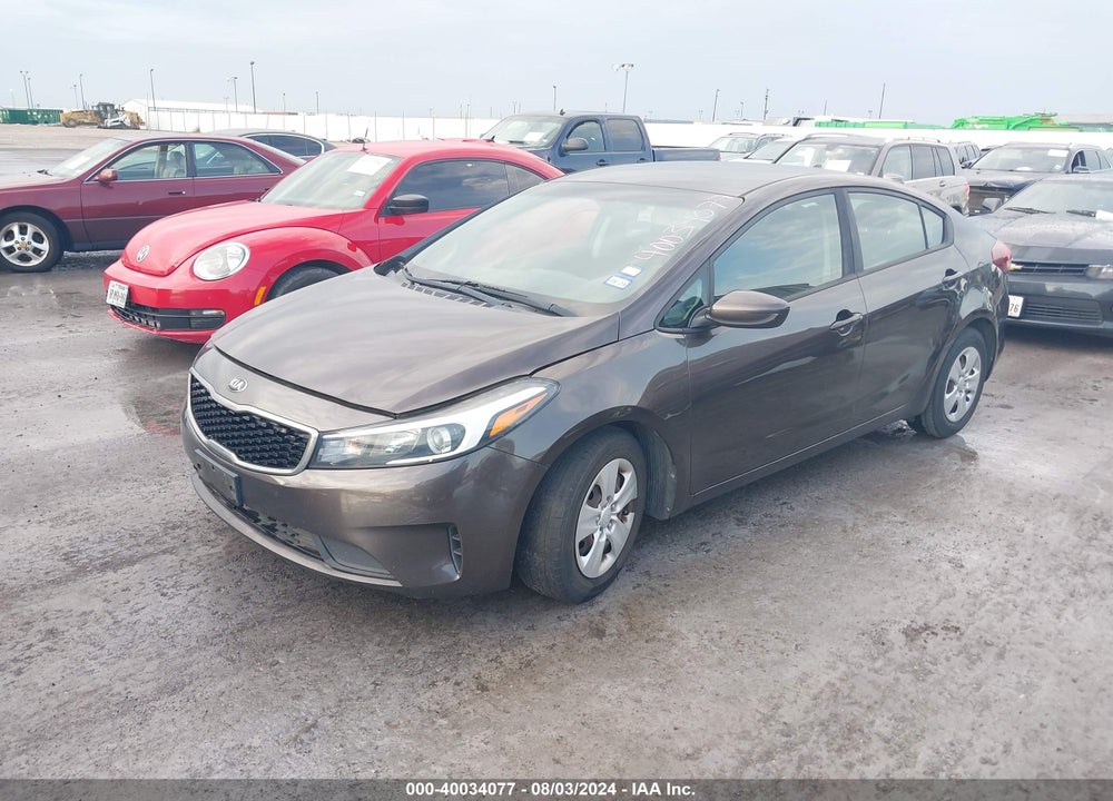 2017 KIA FORTE LX VIN: 3KPFK4A76HE106799