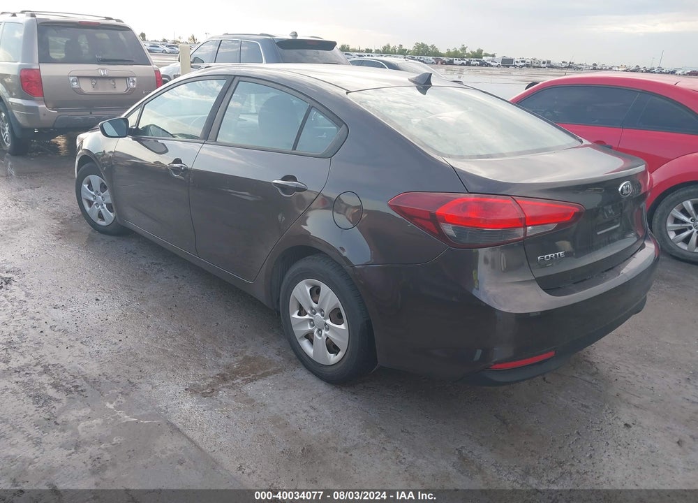 2017 KIA FORTE LX VIN: 3KPFK4A76HE106799