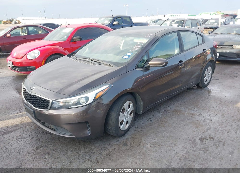 2017 KIA FORTE LX VIN: 3KPFK4A76HE106799