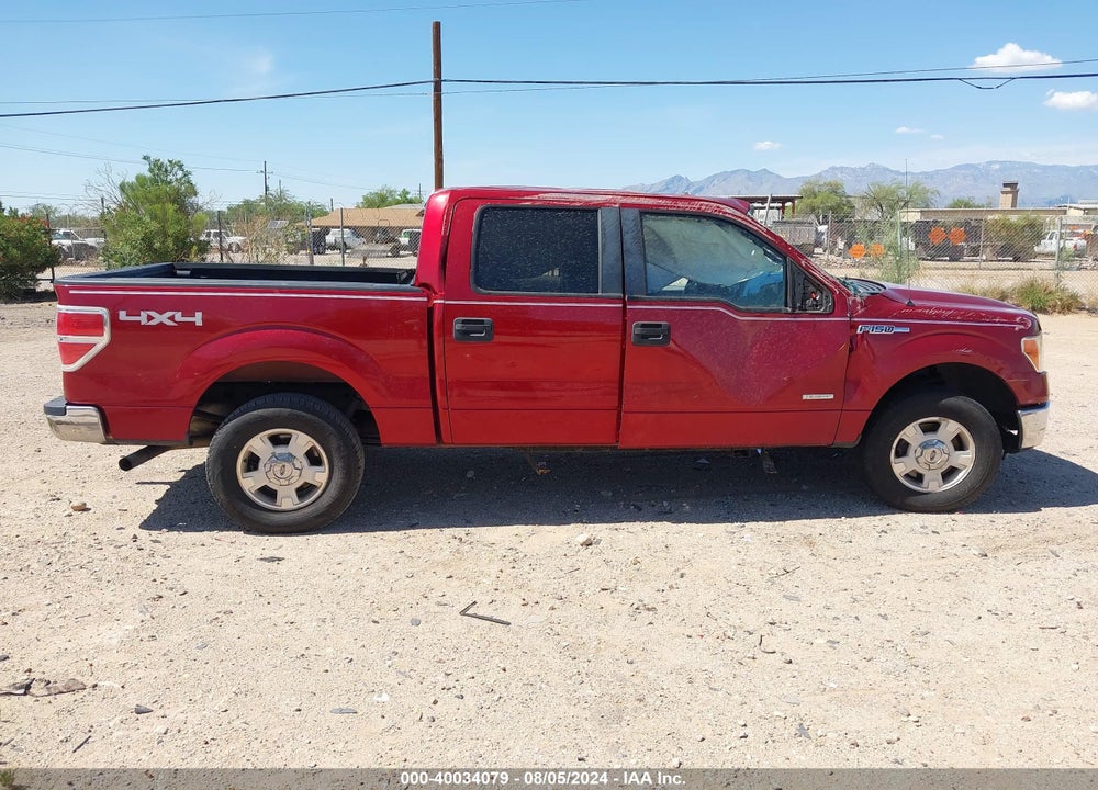 2013 FORD F-150 XLT VIN: 1FTFW1ET7DFB38431