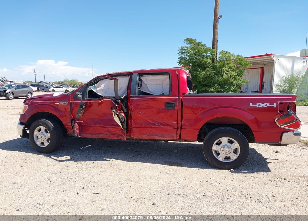 2013 FORD F-150 XLT VIN: 1FTFW1ET7DFB38431