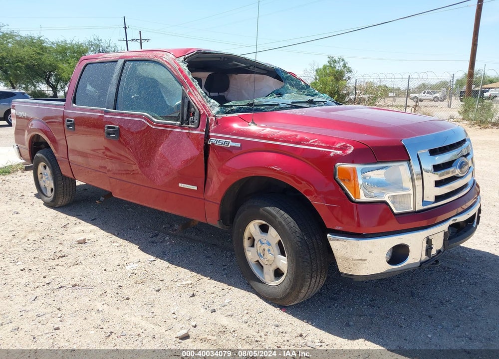 2013 FORD F-150 XLT VIN: 1FTFW1ET7DFB38431