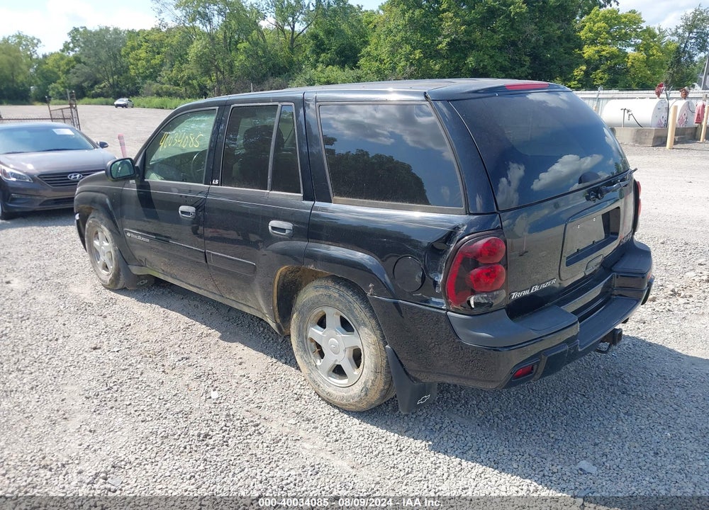 2002 CHEVROLET TRAILBLAZER LS VIN: 1GNDT13S522436949