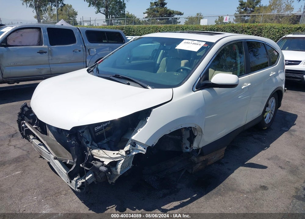 2013 HONDA CR-V EX VIN: 5J6RM3H51DL043614