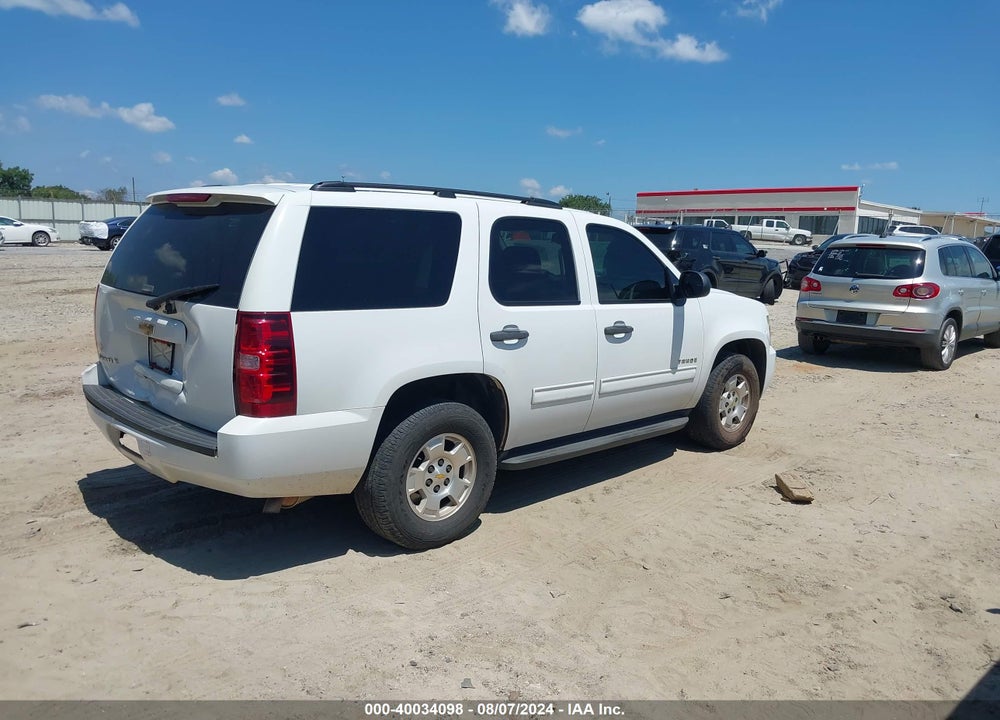 2009 CHEVROLET TAHOE VIN: 1GNFC13C29R298256