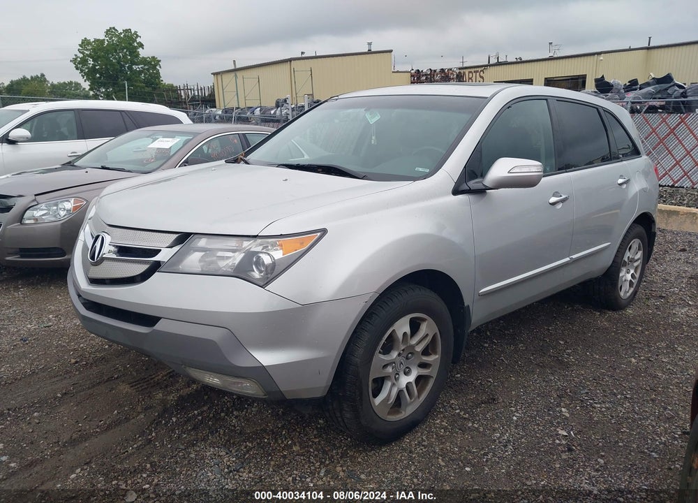 2009 ACURA MDX TECHNOLOGY PACKAGE VIN: 2HNYD28619H517371