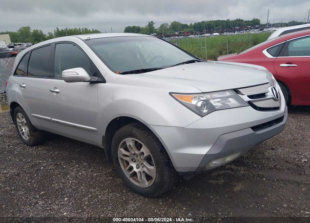 2009 ACURA MDX TECHNOLOGY PACKAGE VIN: 2HNYD28619H517371