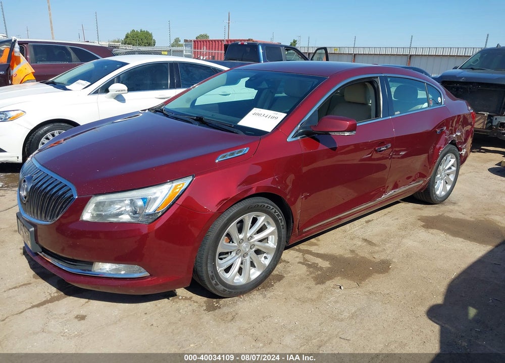 2015 BUICK LACROSSE LEATHER VIN: 1G4GB5GR1FF247555
