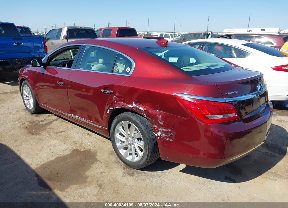 2015 BUICK LACROSSE LEATHER VIN: 1G4GB5GR1FF247555