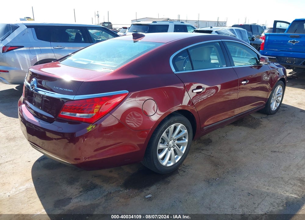 2015 BUICK LACROSSE LEATHER VIN: 1G4GB5GR1FF247555