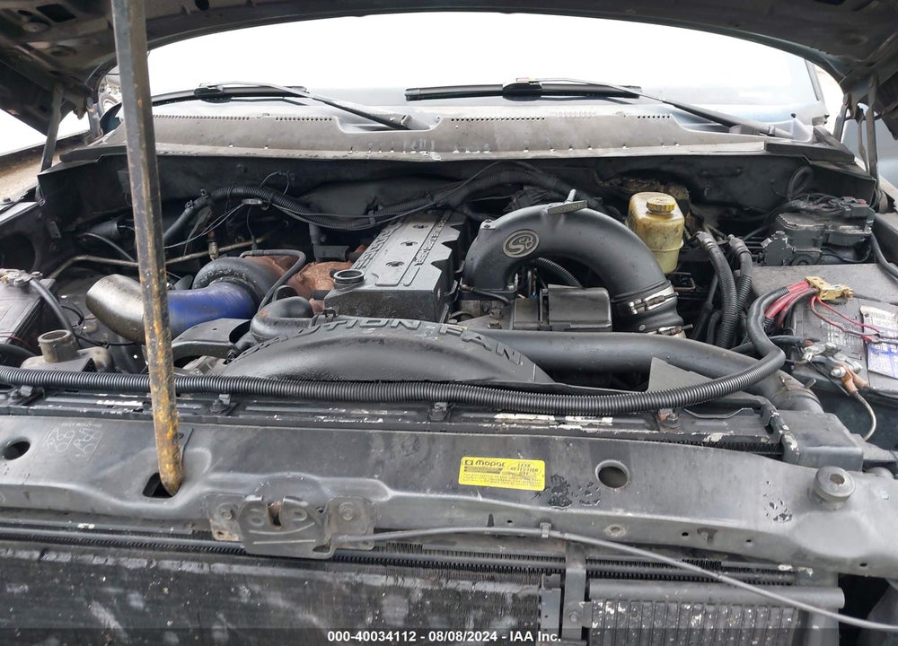 2001 DODGE RAM 2500 ST VIN: 1B7KF23601J536834