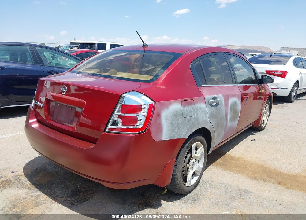 2008 NISSAN SENTRA 2.0S VIN: 3N1AB61E58L719984