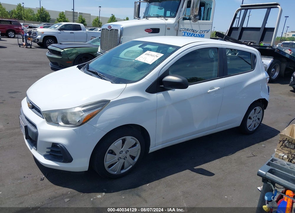 2017 CHEVROLET SPARK LS MANUAL VIN: KL8CA6SA3HC743256