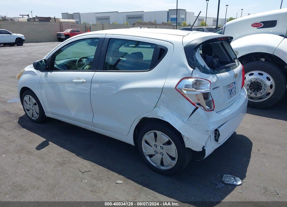 2017 CHEVROLET SPARK LS MANUAL VIN: KL8CA6SA3HC743256