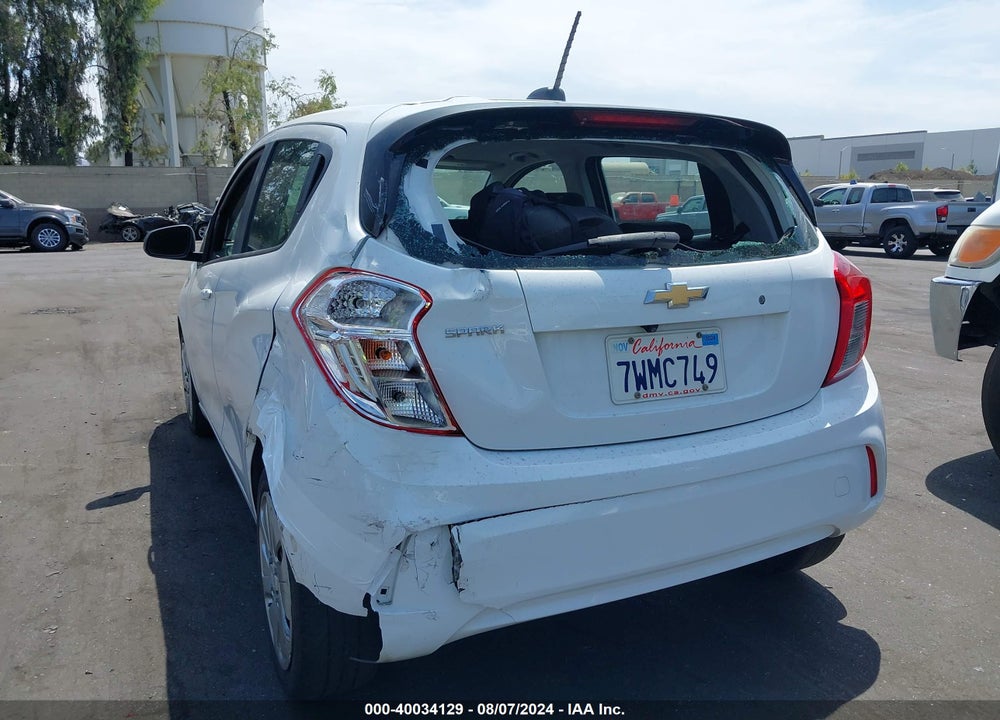 2017 CHEVROLET SPARK LS MANUAL VIN: KL8CA6SA3HC743256