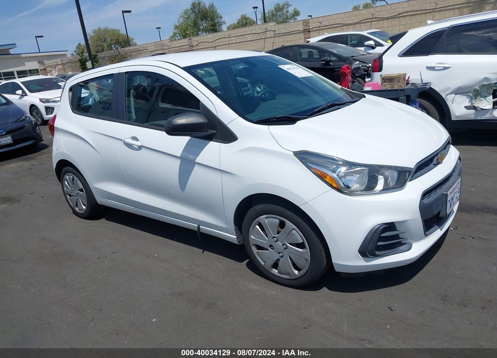 2017 CHEVROLET SPARK LS MANUAL VIN: KL8CA6SA3HC743256