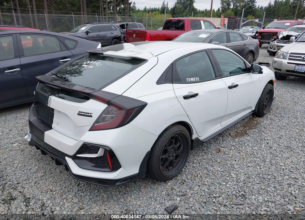 2021 HONDA CIVIC SPORT TOURING VIN: SHHFK7H97MU411241