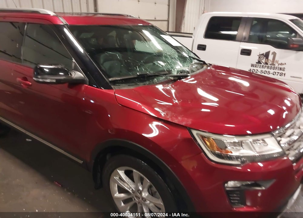 2018 FORD EXPLORER XLT VIN: 1FM5K8D89JGA25353
