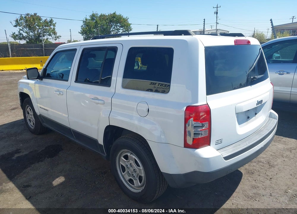 2016 JEEP PATRIOT SPORT VIN: 1C4NJPBA8GD528194