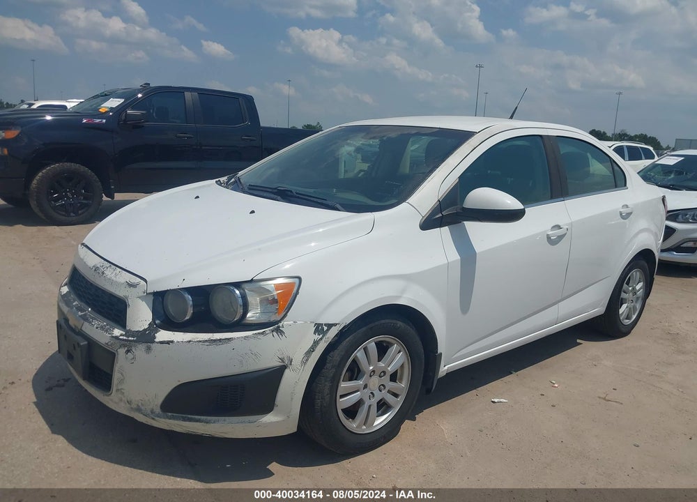 2014 CHEVROLET SONIC LT AUTO VIN: 1G1JC5SH1E4120216