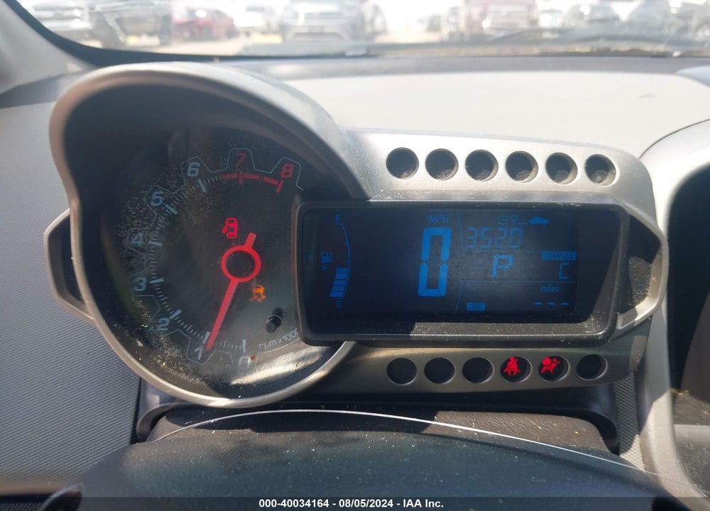 2014 CHEVROLET SONIC LT AUTO VIN: 1G1JC5SH1E4120216