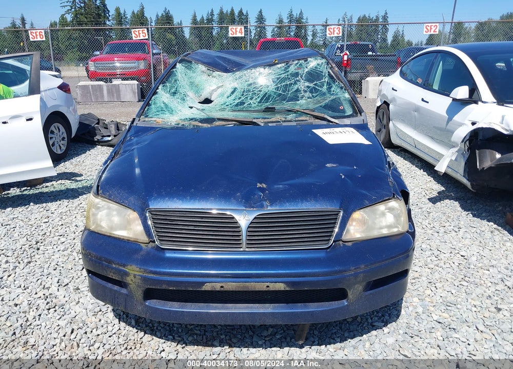 2003 MITSUBISHI LANCER VIN: JA3AJ26E83U052102