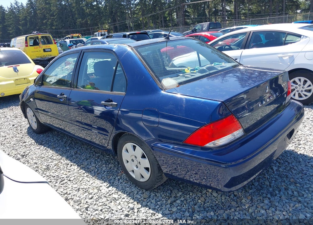 2003 MITSUBISHI LANCER VIN: JA3AJ26E83U052102