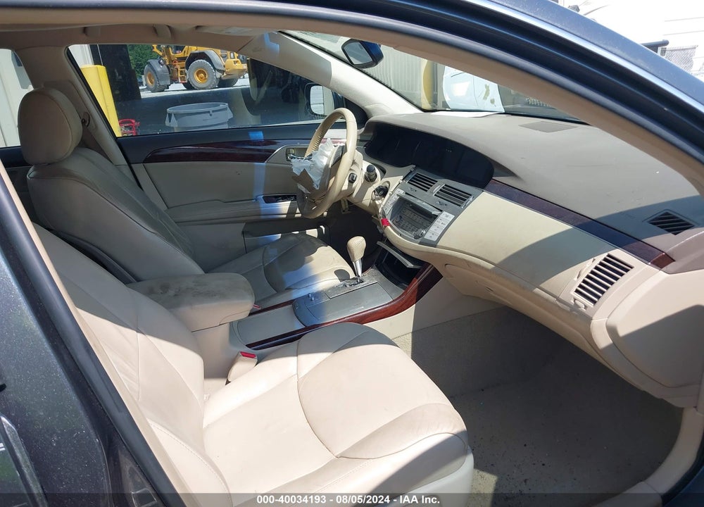 2008 TOYOTA AVALON XLS VIN: 4T1BK36B08U292990