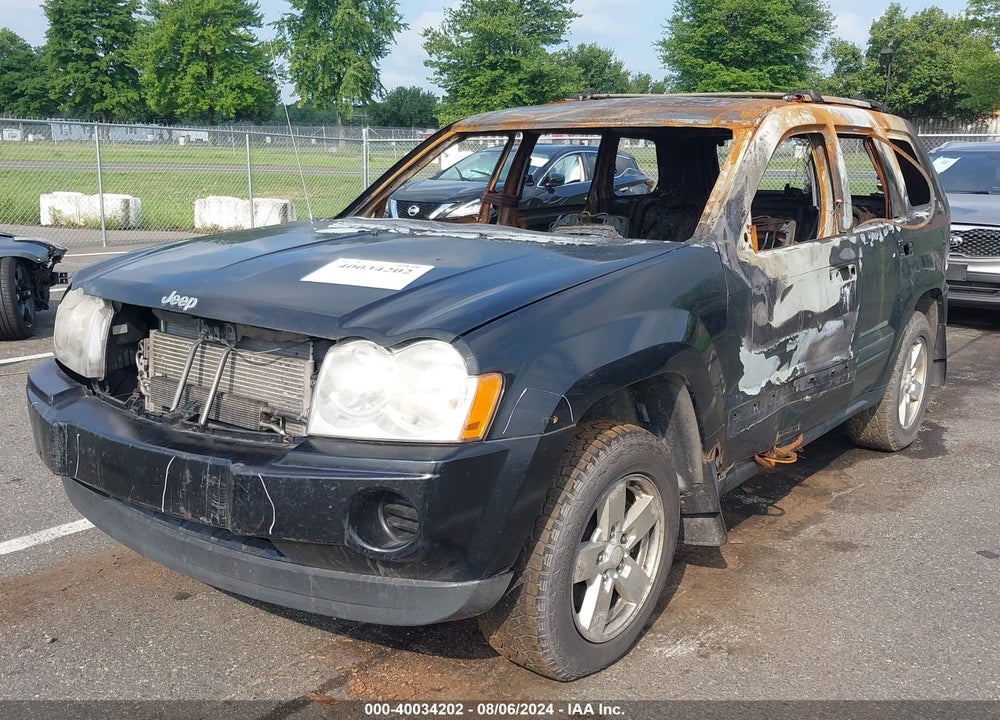 2005 JEEP GRAND CHEROKEE LAREDO VIN: 1J4GR48K05C501732
