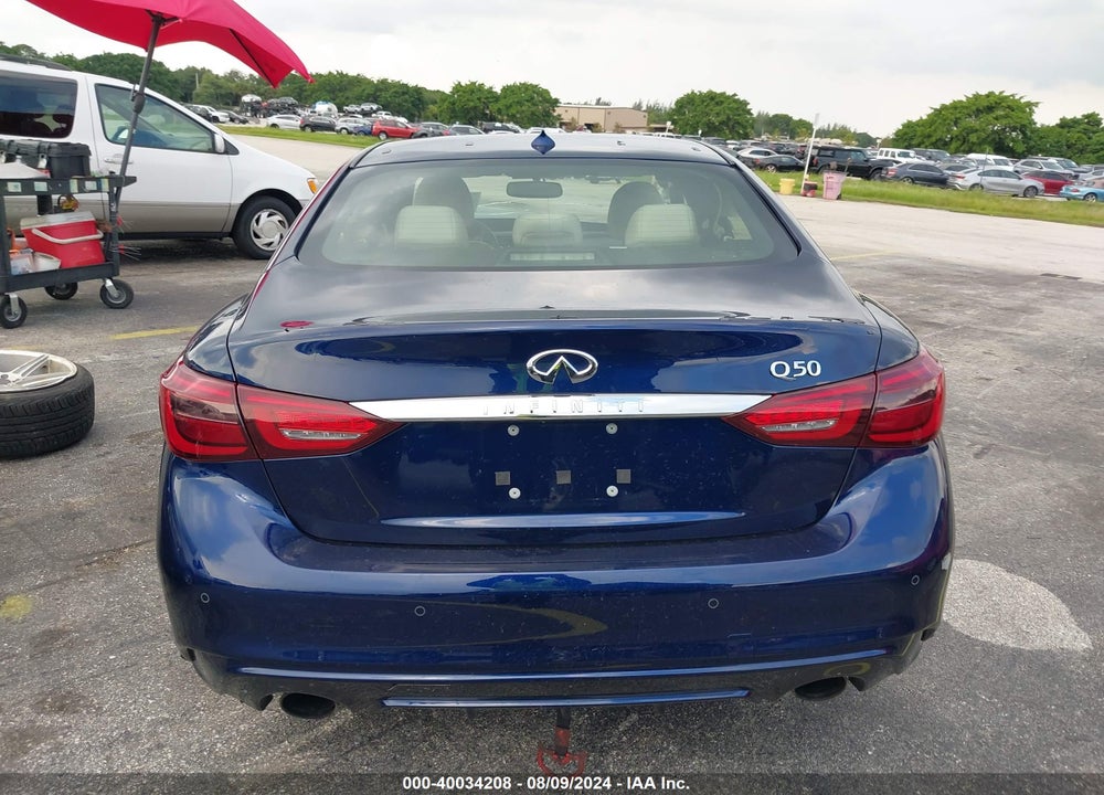 2022 INFINITI Q50 LUXE VIN: JN1EV7BP2NM312043