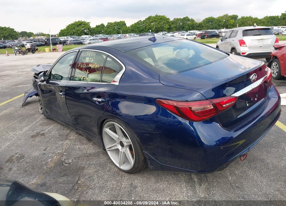 2022 INFINITI Q50 LUXE VIN: JN1EV7BP2NM312043