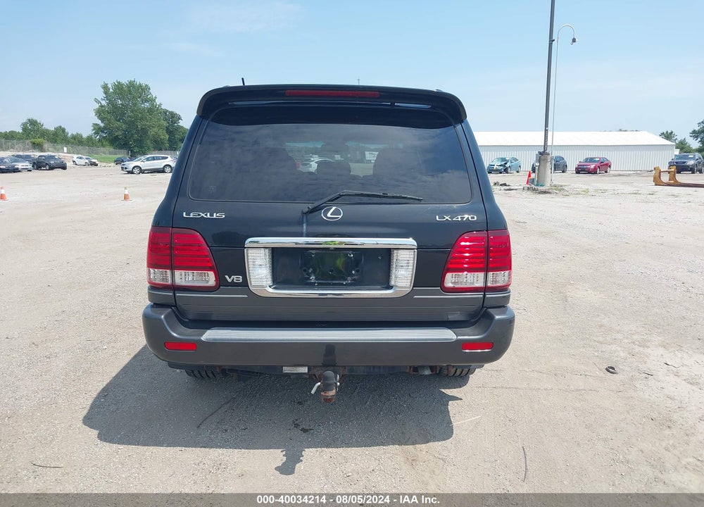 2006 LEXUS LX 470 VIN: JTJHT00WX64018938