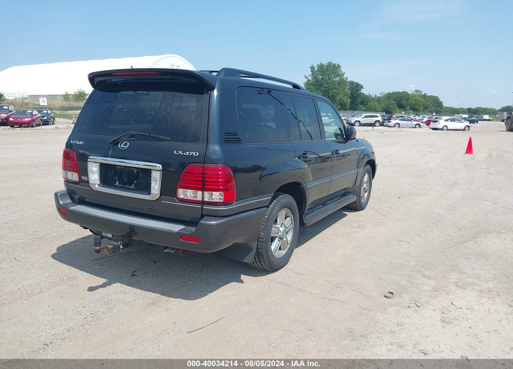 2006 LEXUS LX 470 VIN: JTJHT00WX64018938