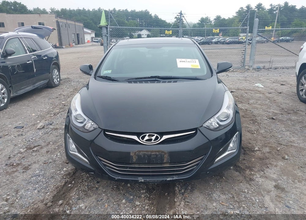 2015 HYUNDAI ELANTRA VIN: KMHDH4AH7FU233196