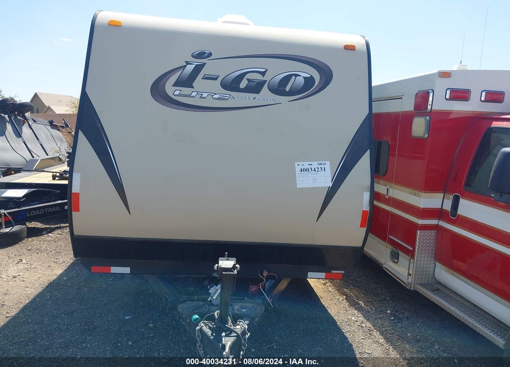 2014 EVERGREEN RV RECREATIONAL VIN: 5ZWTGKE2XE1003702
